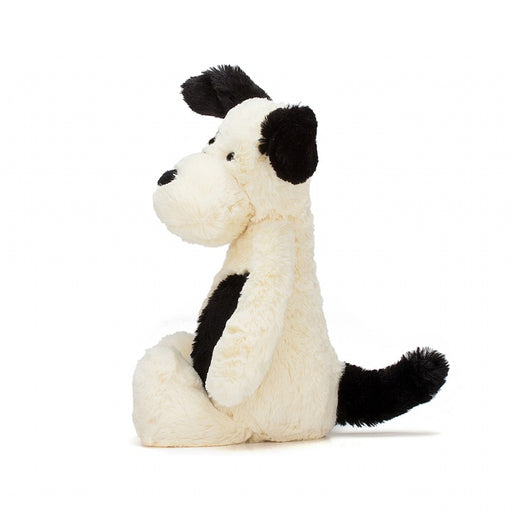 Jellycat Bashful Black/Cream Puppy M (LIMIT ONE PER CUSTOMER)