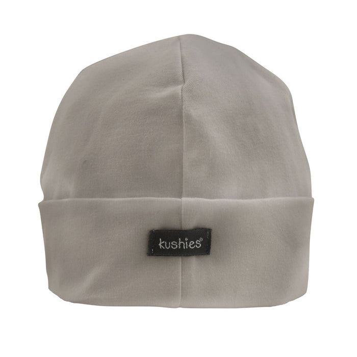 Kushies Baby Cap Grey - CanaBee Baby