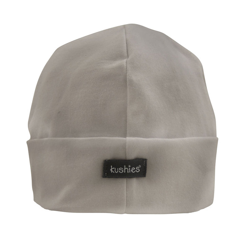 Kushies Baby Cap Grey - CanaBee Baby