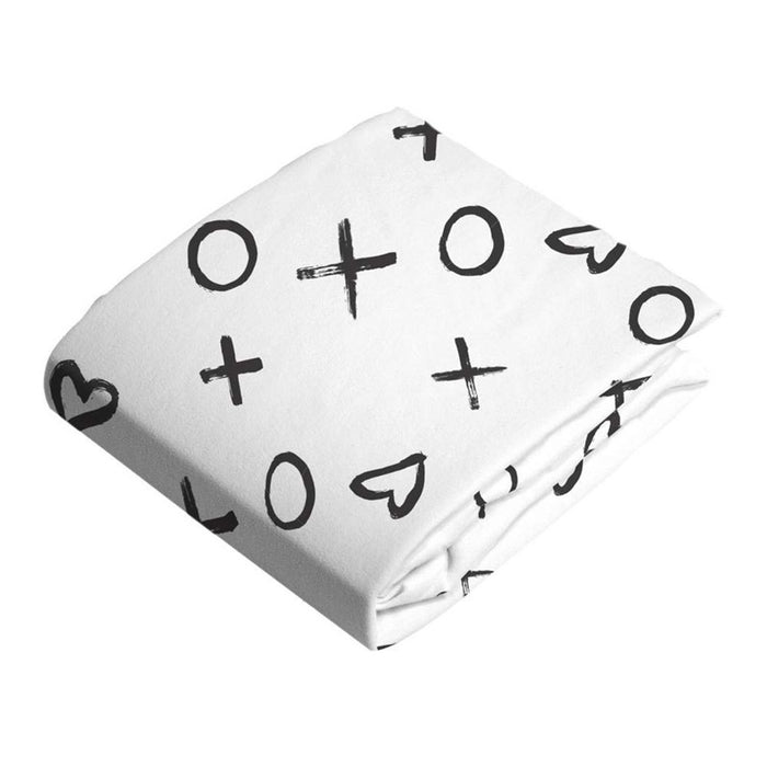 Kushies Flannel Fitted Crib Sheet