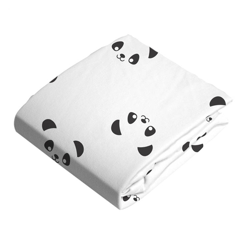 Kushies Flannel Fitted Crib Sheet