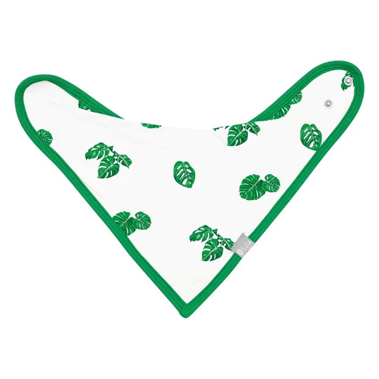 Kyte Baby Bandana Bib - Monstera
