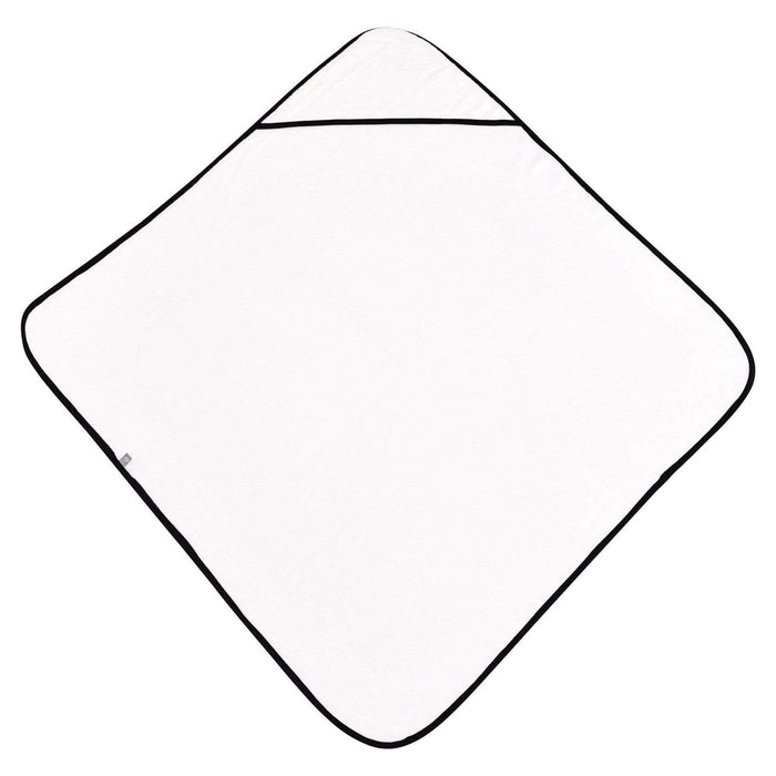 Kyte Baby Hooded Bath Towel - Could w/ Midnight Trim