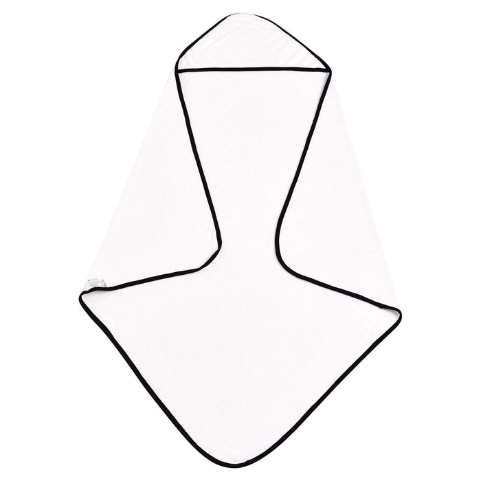 Kyte Baby Hooded Bath Towel - Could w/ Midnight Trim