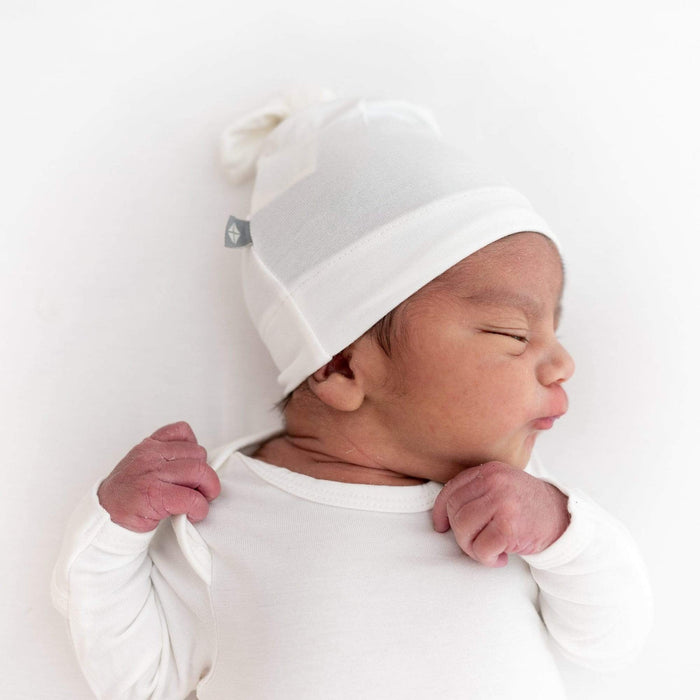 Kyte Baby Knotted Cap - Cloud NB