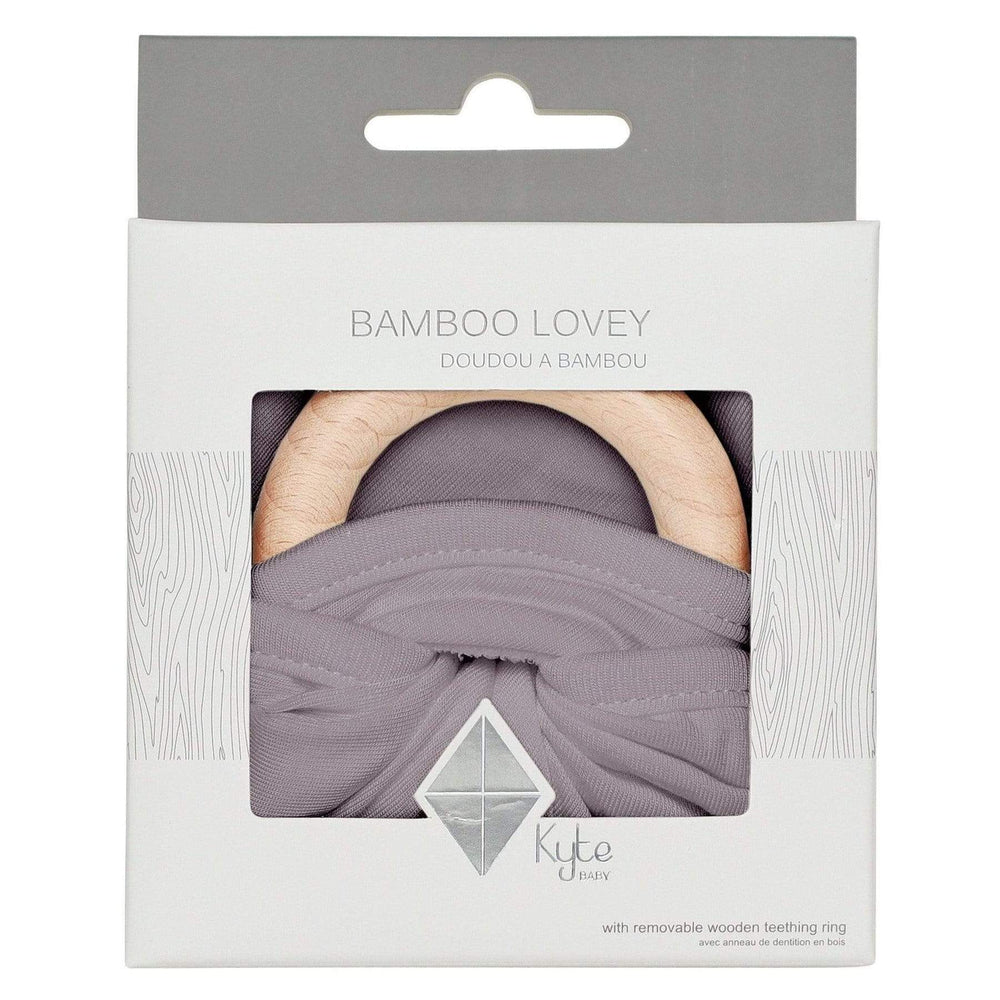 Kyte Baby Lovely with Removable Wooden Teething Ring - Mushroom