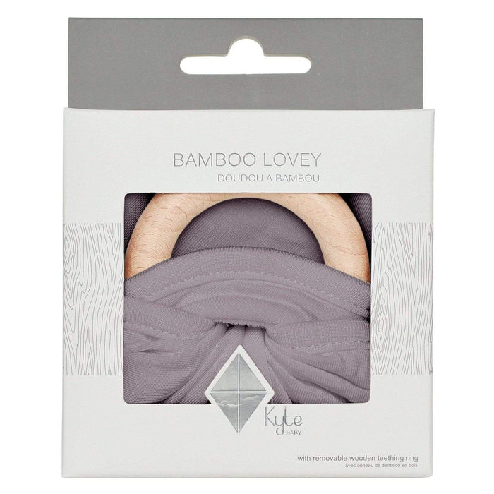 Kyte Baby Lovely with Removable Wooden Teething Ring - Mushroom