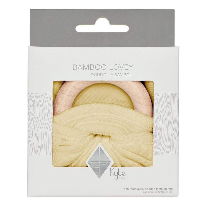 Kyte Baby Lovely with Removable Wooden Teething Ring - Wheat
