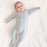 Kyte Baby Zippered Footie - Fog