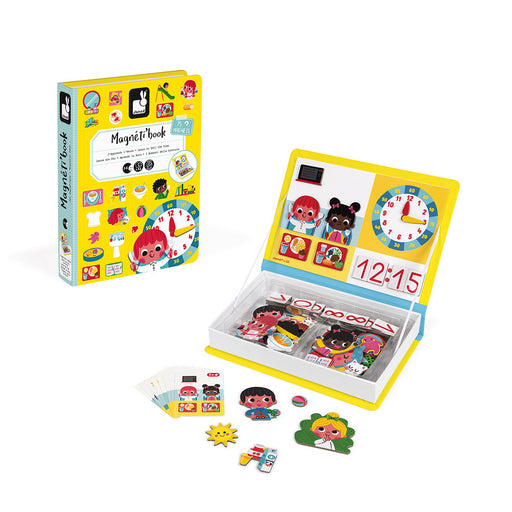 Janod Magnetibook Learn to Tell Time J02724