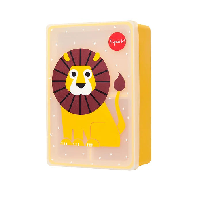 3 Sprouts Silicone Bento Box - Lion