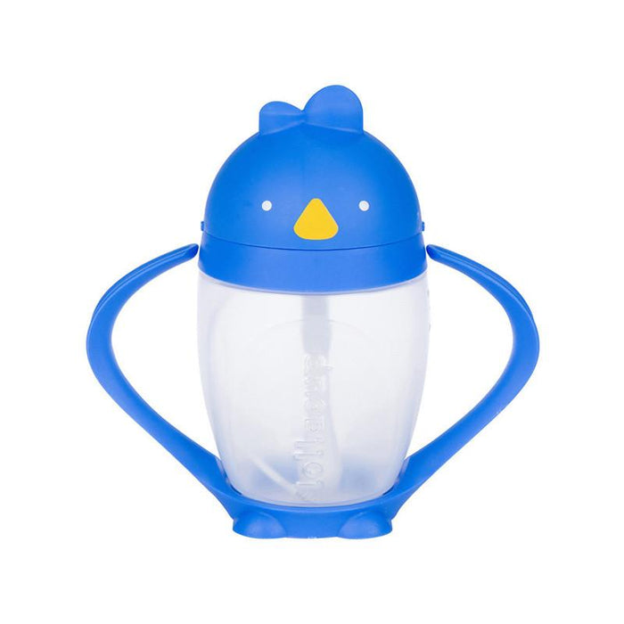 Lollaland Lollacup - Straw Sippy Cup - Blue - CanaBee Baby
