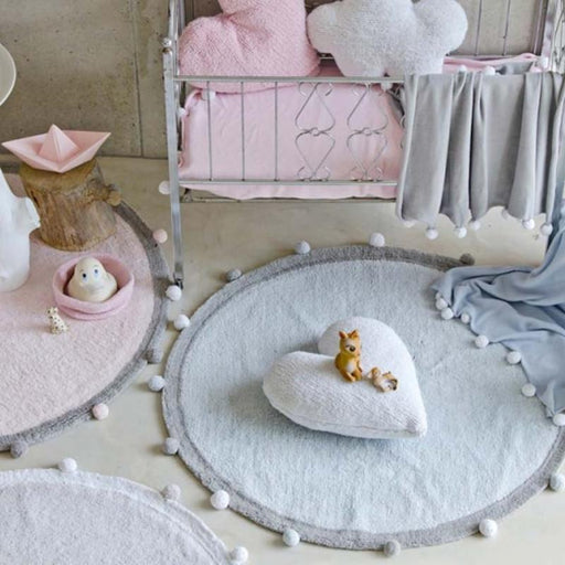 Lorena Canals Rug Bubbly - Soft Blue - CanaBee Baby