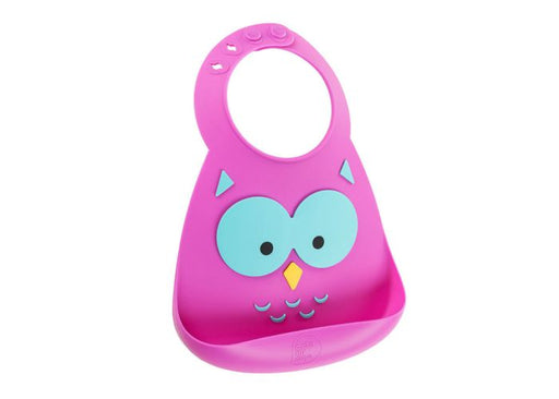 Make My Day Baby Bib Owl