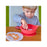 Marcus&Marcus Self Feeding Suction Bowl with Lid - Red
