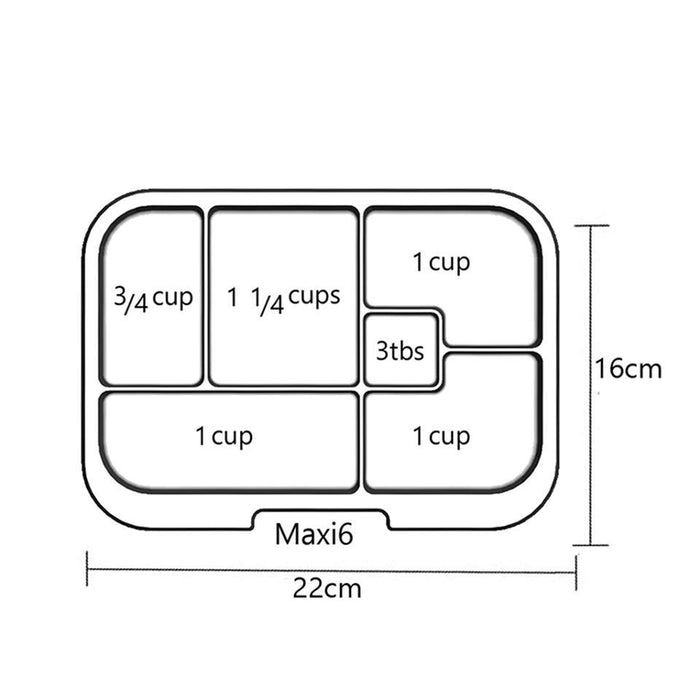 Munchbox Maxi 6 - Orange