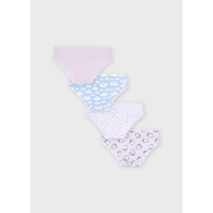Mayoral Panties Set of 4 - Lila (10122-62)