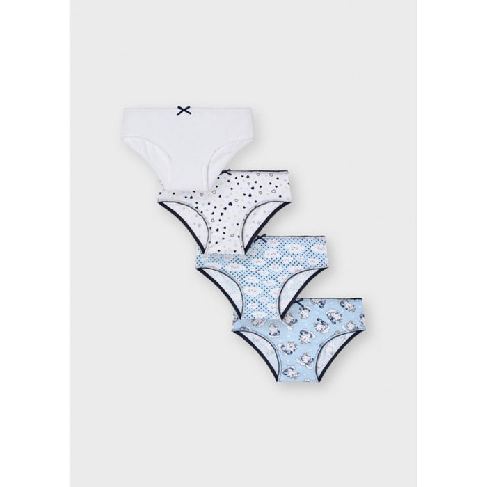 Mayoral Panties Set of 4 - Marino (10122-63)