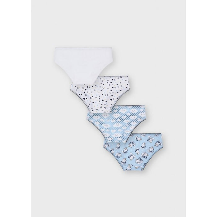 Mayoral Panties Set of 4 - Marino (10122-63)