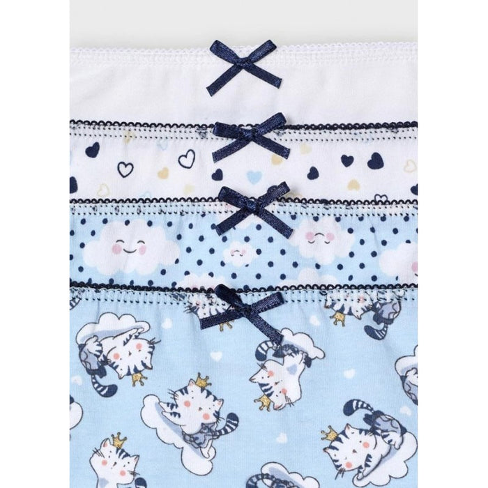 Mayoral Panties Set of 4 - Marino (10122-63)