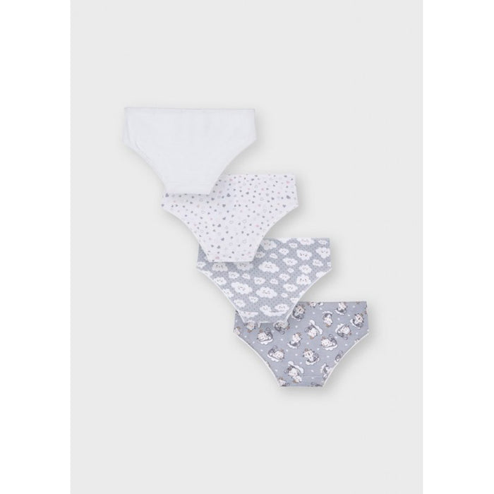 Mayoral Set of 4 Panties - Gris (10122-65)