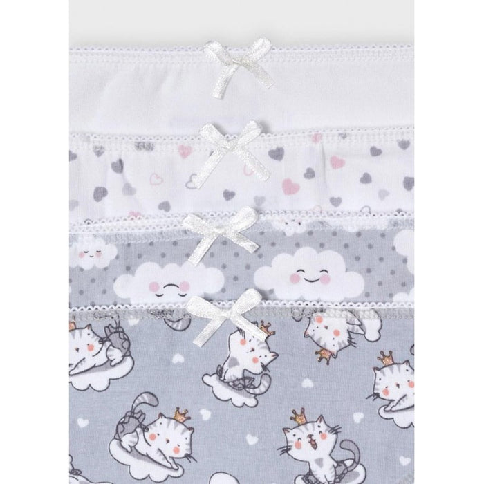 Mayoral Set of 4 Panties - Gris (10122-65)