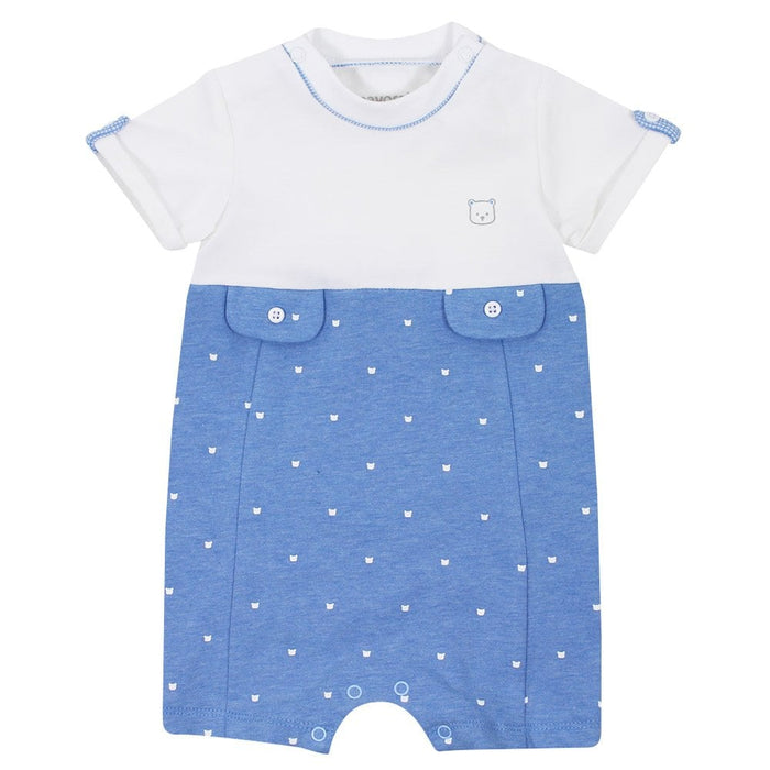 Mayoral Baby Short Pyjamas Grey Bear/Blue Bear 1724