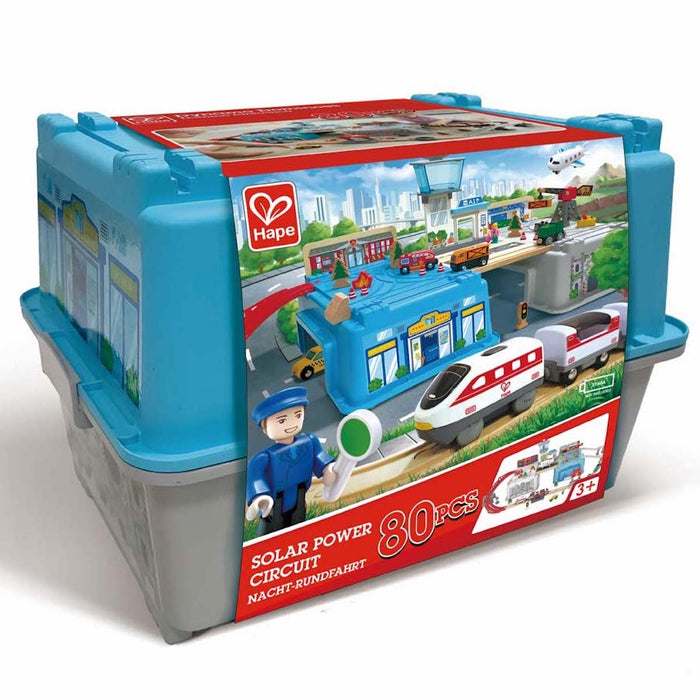 Hape Mega Metropolis Train Bucket Set E3773