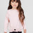 Miles Baby Long Sleeve T-Shirt Knit Light Pink