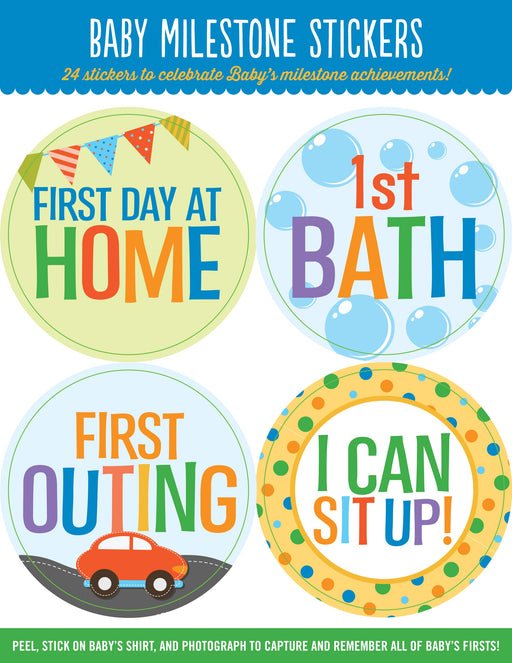 Peter Pauper Press INC. Baby Milestone Stickers (1404)