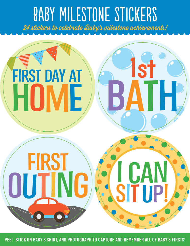 Peter Pauper Press INC. Baby Milestone Stickers (1404)