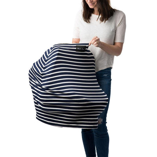 Milk Snob Cover - Marine Stripes - CanaBee Baby