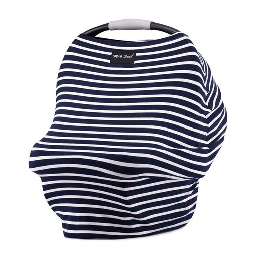Milk Snob Cover - Marine Stripes - CanaBee Baby