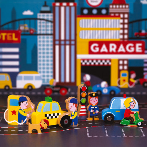 Janod Story Box Garage City