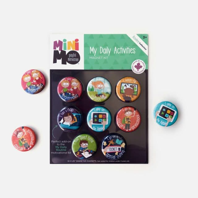 Minimo My Daily Routine Magnet Kit