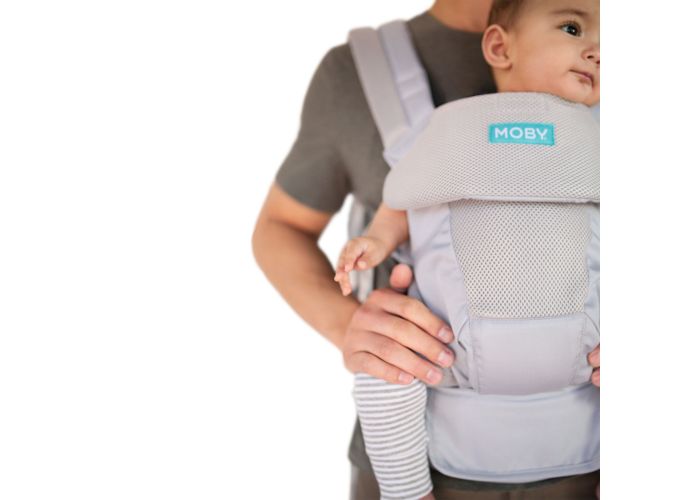 Moby Move 4 Position Carrier Glacier Grey