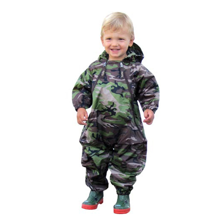 Muddy Buddy Raincoat - Camo - CanaBee Baby