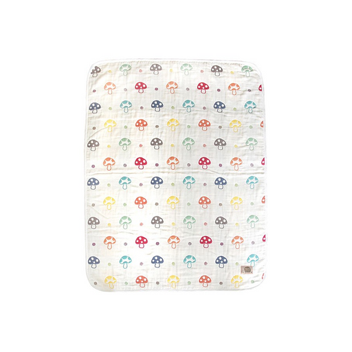 Hoppetta Six Layer Gauze Blanket Chamignon (Mushroom) L