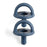 Itzy Ritzy Sweetie Soother Parcifer 2pk - Nautical Navy Cable