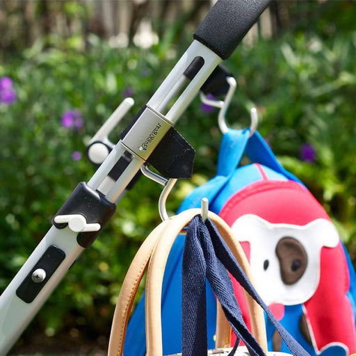 Nikiani Buggygear Boutique Buggy Hooks 2pk - Black - CanaBee Baby