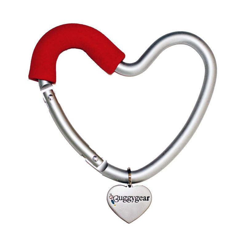 Nikiani Buggygear Heart Hook - Red Foam - CanaBee Baby