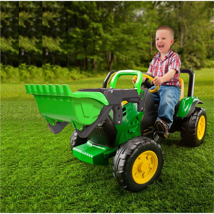 Peg Perego John Deere Front Loader - Green IGCD0553 (MARKHAM STORE PICK-UP ONLY)