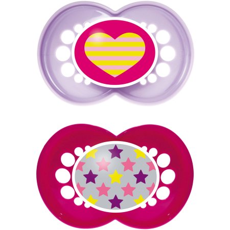 MAM Trends 2pk Pacifiers 6+ (Assortment)