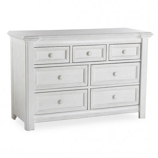 Pali Cristallo Double Dresser (Vintage White)