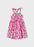 Mayoral Patterned Dress - Magenta (3954-27)