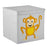 Potwells Storage Box - Monkey