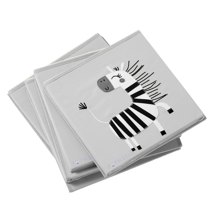 Potwells Storage Box - Zebra