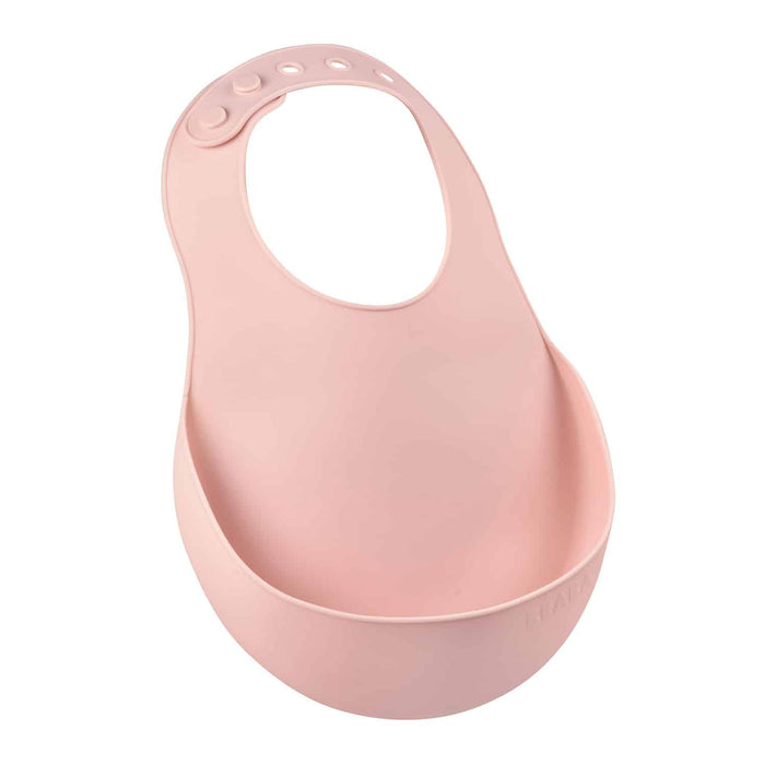 Beaba Silicone Bib - Rose/Pink