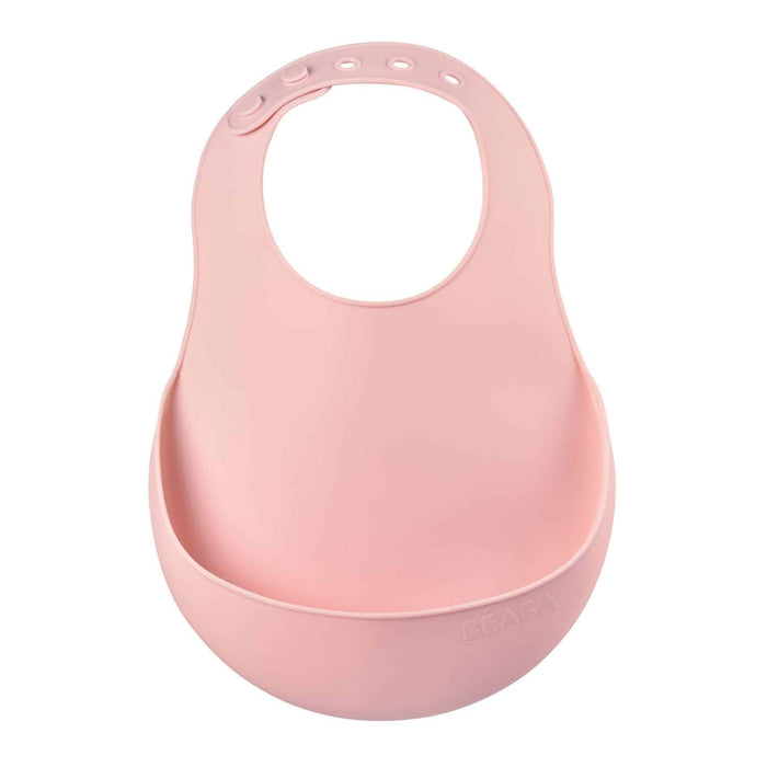 Beaba Silicone Bib - Rose/Pink