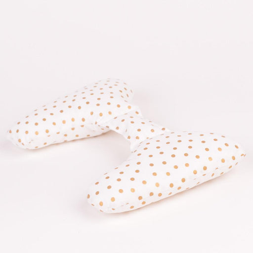 Ellie Earsrr Pillow Gold Dots
